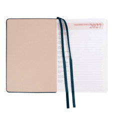 Щоденник діловий А5 Дат.2027 "Leo Planner" /252730/ "Prime", інтегральний, смарагдовий, 368 стор. (1/20)