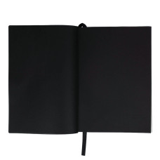 Щоденник діловий А5 Дат.2027 "Leo Planner" /252722/ "Velvet", м'який, чорний, 368 стор. (1/20)