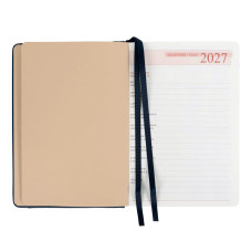 Щоденник діловий А5 Дат.2027 "Leo Planner" /252734/ "Legacy", твердий, синій, 368 стор. (1/20)