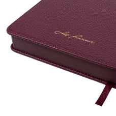 Щоденник діловий А5 Дат.2027 "Leo Planner" /252770/ "Royal", твердий, бордовий, 368 стор. (1/20)