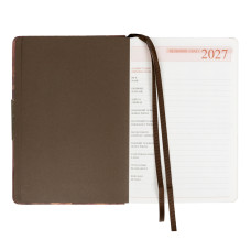 Щоденник діловий А5 Дат.2027 "Leo Planner" /252766/ "Bloom", твердий, 368 стор. (1/20)