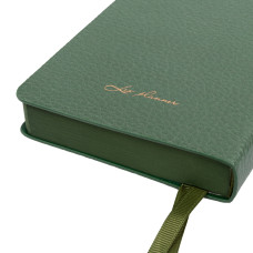 Щоденник діловий А6 Дат.2027 "Leo Planner" /252791/ "Flow", м'який, зелений, 352 стор. (1/40)