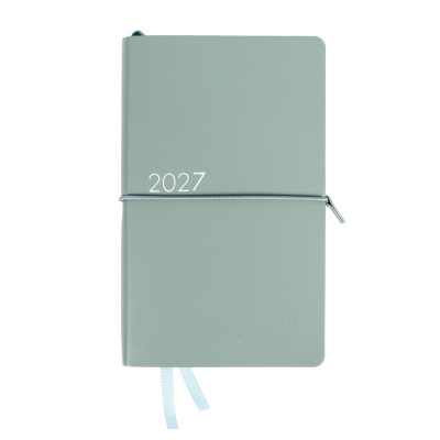Щоденник діловий 12*20см Дат.2027 "Leo Planner" /252717/ "Glory", м'який, фісташковий, 352 стор. (1/40)