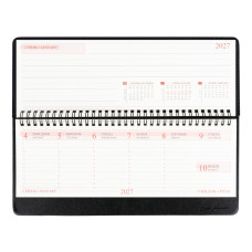 Планінг 30х14см Дат.2027 "Leo Planner" /252742/ "Persona", чорний, 128 стор. (1/40)