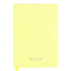 Щоденник А5 недат "Leo Planner" /252775/ "Ray", м'який, лимонний, 320 стор. (1/20)