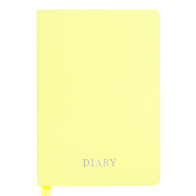 Щоденник А5 недат "Leo Planner" /252775/ "Ray", м'який, лимонний, 320 стор. (1/20)