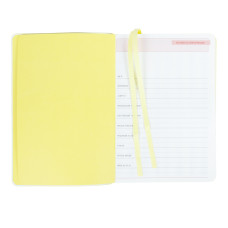 Щоденник А5 недат "Leo Planner" /252775/ "Ray", м'який, лимонний, 320 стор. (1/20)