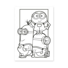 Розмальовка А4/12стор "YES" /742917/ "Minions" (1/100)