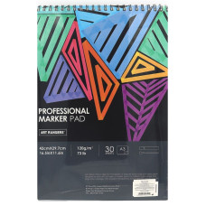 Скетчбук для маркерів А3/30 "Art rangers" /MKA330120/ MARKER PAD 120г/м2 (1/30)