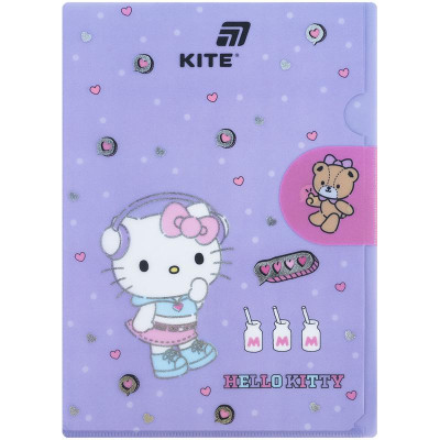 Папка-куточок А4 "Kite" /HK25-248-5/ Hello Kitty (1/12/240)