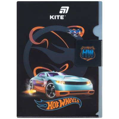 Папка-куточок А4 "Kite" /HW25-248-2/ Hot Wheels (1/12/240)