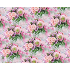 Папір пакувальний крейдований "Unison" /PVM10-212/ "fragrant flowers" 0,7*1м, 10арк.