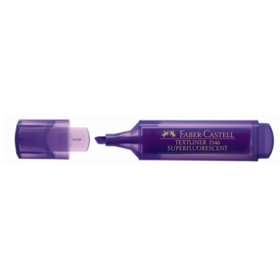 Маркер "Faber-Castell" /154636/ TEXTLINER SUPERFLUOR, фіолетовий (10)