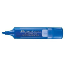 Маркер "Faber-Castell" /154652/ TEXTLINER SUPERFLUOR, синій (10)