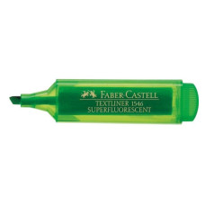 Маркер "Faber-Castell" /154663/ TEXTLINER SUPERFLUOR, зелений (10)