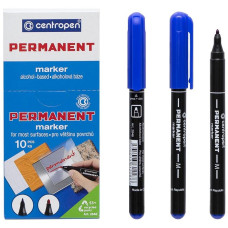 Маркер "Centropen" /2846/03/ перманентний, синій (10)