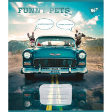 Зошит уч. "YES" 18арк.== /766993/ "Funny pets" (25/400)