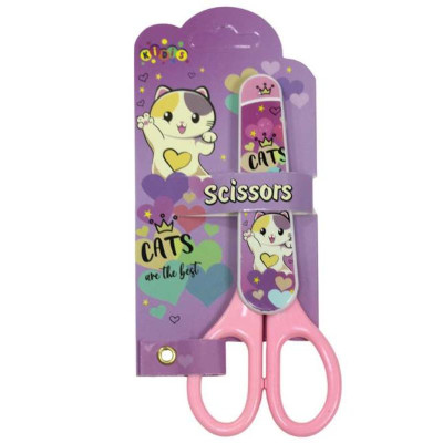 Ножиці дитячі 13,5см "Kidis" /13584/ Cats are the best (1/12)