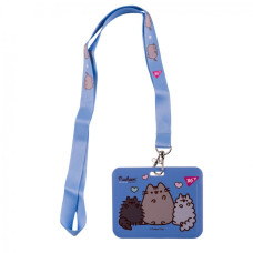 Бедж "YES " /940394/ горизонтальний, на стрічці, слайдер "Pusheen" (1/20/600)