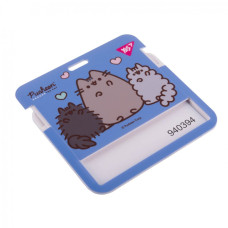Бедж "YES " /940394/ горизонтальний, на стрічці, слайдер "Pusheen" (1/20/600)