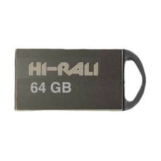 Флеш пам'ять "Hi-Rali" 64GB Mini Fit серiя срібло