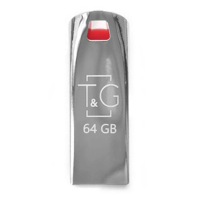 Флеш пам'ять "T&G" 64GB Stylish хром series 115