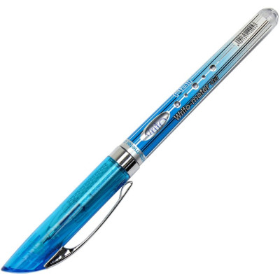 Ручка гелева "Flair" 747A "Writometer gel" (1,2 км) синя (12/144/1152)