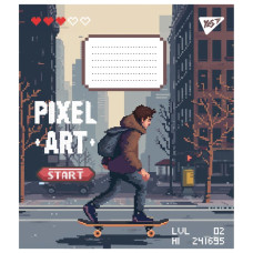Зошит уч. "YES" 12арк.== /767228/ "Pixel art" (25/500)