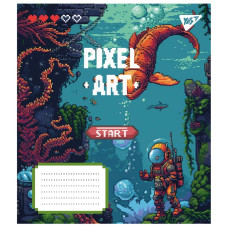 Зошит уч. "YES" 12арк.== /767228/ "Pixel art" (25/500)