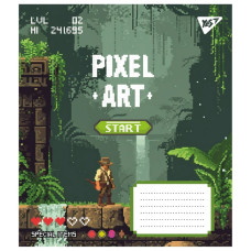 Зошит уч. "YES" 12арк.== /767228/ "Pixel art" (25/500)