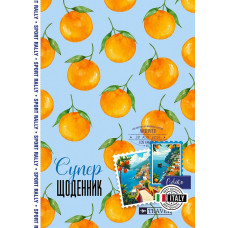 Щоденник шкільний 143*197/40арк. 2025 "Mandarin" /25090/ 7БЦ, тв.обкл., мат.лам., 55г/м2 (1/10)