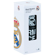 Термокружка "Kite" /RL26-1264/ з трубочкою 500 мл, FC Real Madrid (1/50)