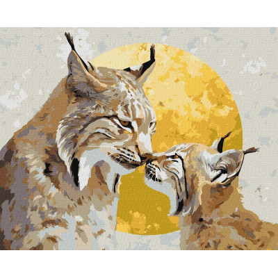 Картина за номерами "Ідейка" /KHO6947/ "Пильний захист з фарбами металік" 40*50см