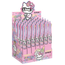 Ручка кулькова автомат "Kite" /HK23-067/ 4 кольори, Hello Kitty (28/840)