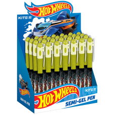 Ручка масляна "Kite" /HW23-033/ Hot Wheels синя (28/1260)