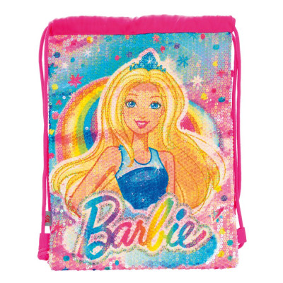 Сумка-мішок "Yes" /556561/ DB-11 "Barbie Sequins" (1/48)