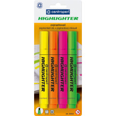 Набір маркерів текстових "Centropen" /8852/4/BL/ 4 шт, блістер