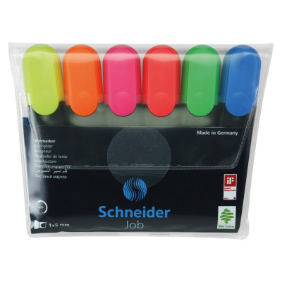 Набір маркер текст. 6 шт. SCHNEIDER /S115096/ 150 Job   (10)