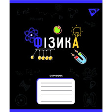 Зошит уч. "YES" 48арк.# /767460/ "ПРЕДМЕТКА - ФІЗИКА (Black) виб.гібрид.лак (5/200)