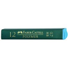 Грифель для механічного олівця "Faber-Castell" /OF/9127/521701//9067 0.7ММ B, 12шт у пеналі (12/576)