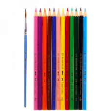 Олівці кольорові акварельні "Faber-Castell" 12 кол. /114413/ картон (1/3)