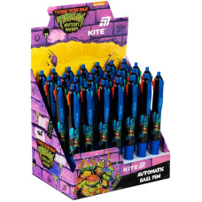 Ручка кулькова автомат "Kite" /NT25-067/ TMNT Mutant Mayhem , 4 кольори, синя (28/840)