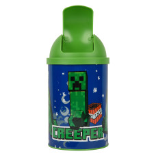 Настільний контейнер для сміття "YES" /708569/ “Minecraft Creeper” металевий, 10*18см (1/12/72)
