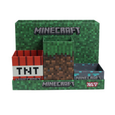 Органайзер настільний "Yes" /708603/ "Minecraft", картон, зелений (1/12)