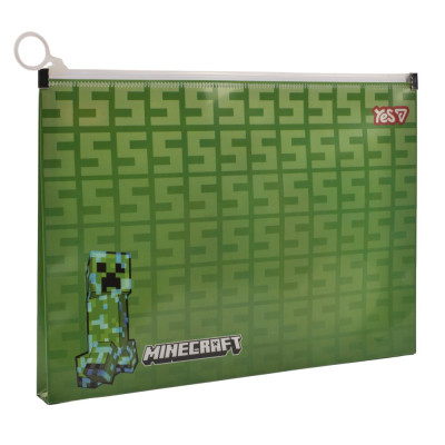 Папка з бігунком B5 "Yes" /492350/ "Minecraft Creeper" (12/72)