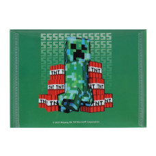 Папка-конверт на кнопці B7 "Yes" /492346/ "Minecraft Creeper" (10/200)