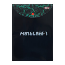 Папка-конверт на кнопці А4 "Yes" /492338/ "Minecraft" вертикальна (12/60)