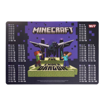 Підкладка настільна "YES" /492363/ "Minecraft.Dragon" табл. множ. 42*29см (1/10/200)