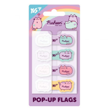 Індекс регістри "YES" /170426/ ПЛАСТИКОВІ, Pop-up "Pusheen", 80 шт (1/24/288)