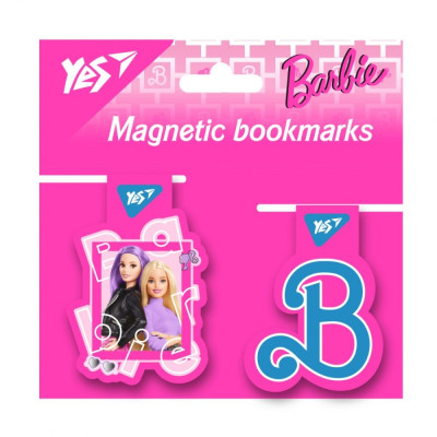 Закладки магнітні "YES" /708109/ "Barbie friends", 2шт (1/10/500)